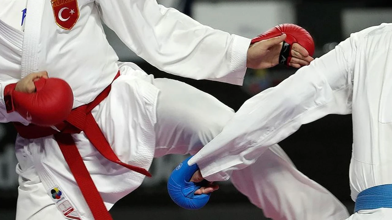 Trabzon'da Karate Ligi 1. etap müsabakaları yapıldı