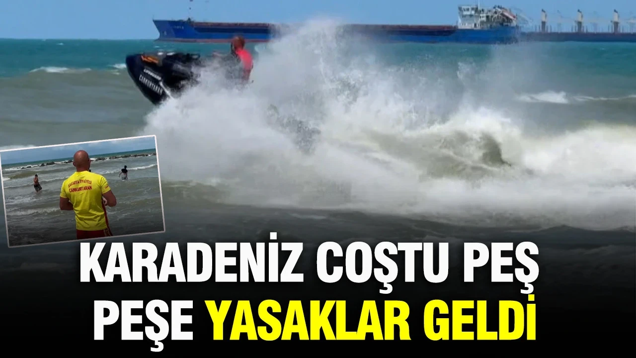 Karadeniz coştu, görevliler harekete geçti: Kaymakamlıklardan peş peşe yasak kararları çıktı
