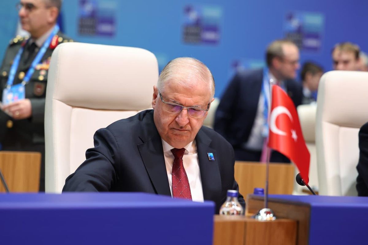 Ay Yıldız Müşterek Karargahında, NATO Zirvesi'ne katılan savunma bakanlarına resepsiyon