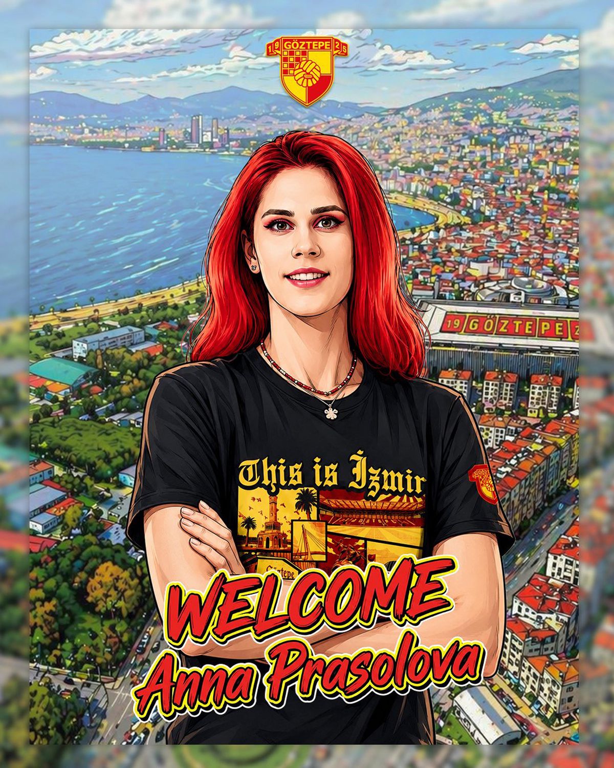 Göztepe filesinde Prasolova imzaladı