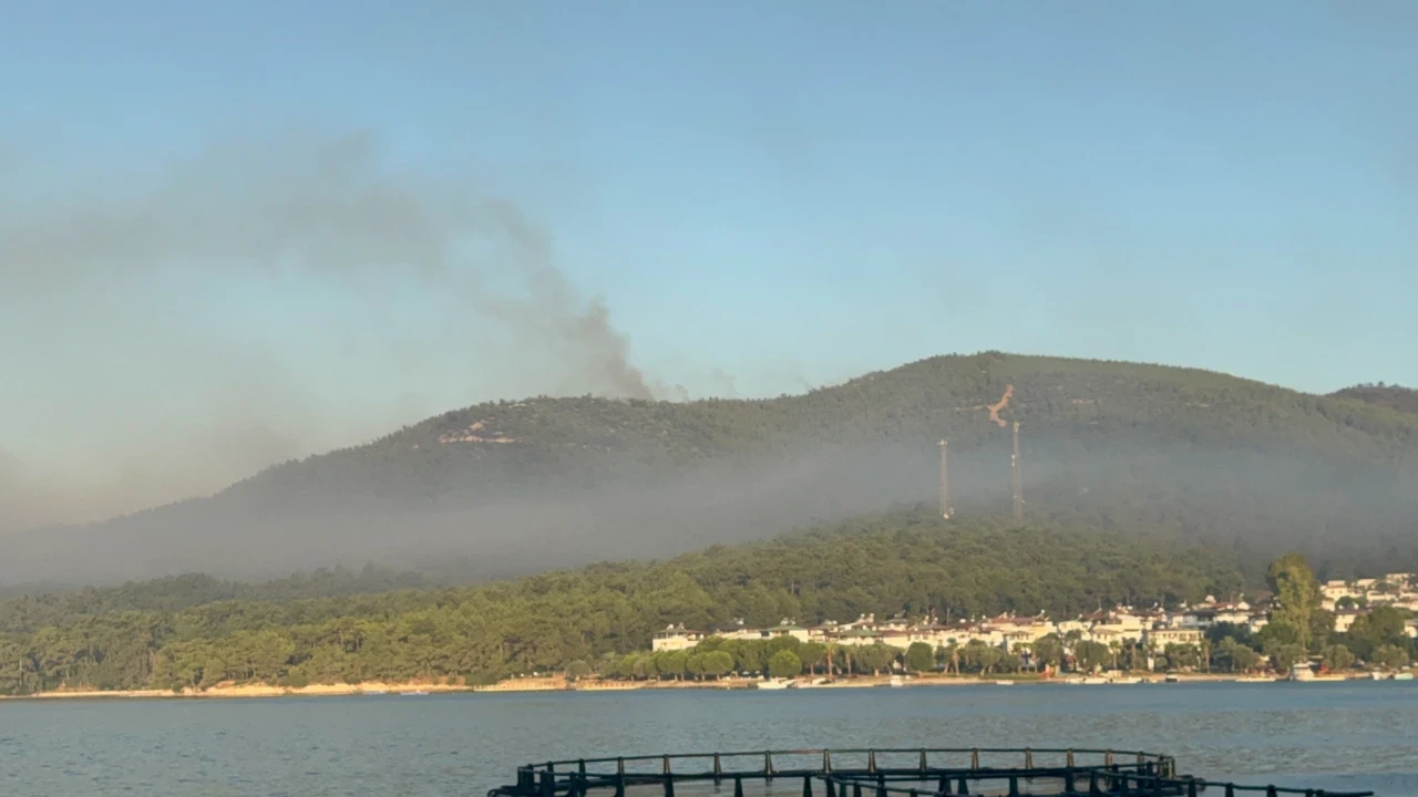 Muğla'daki Orman Yangını 2. Gününde: 100'lerce Kişi Tahliye Edildi