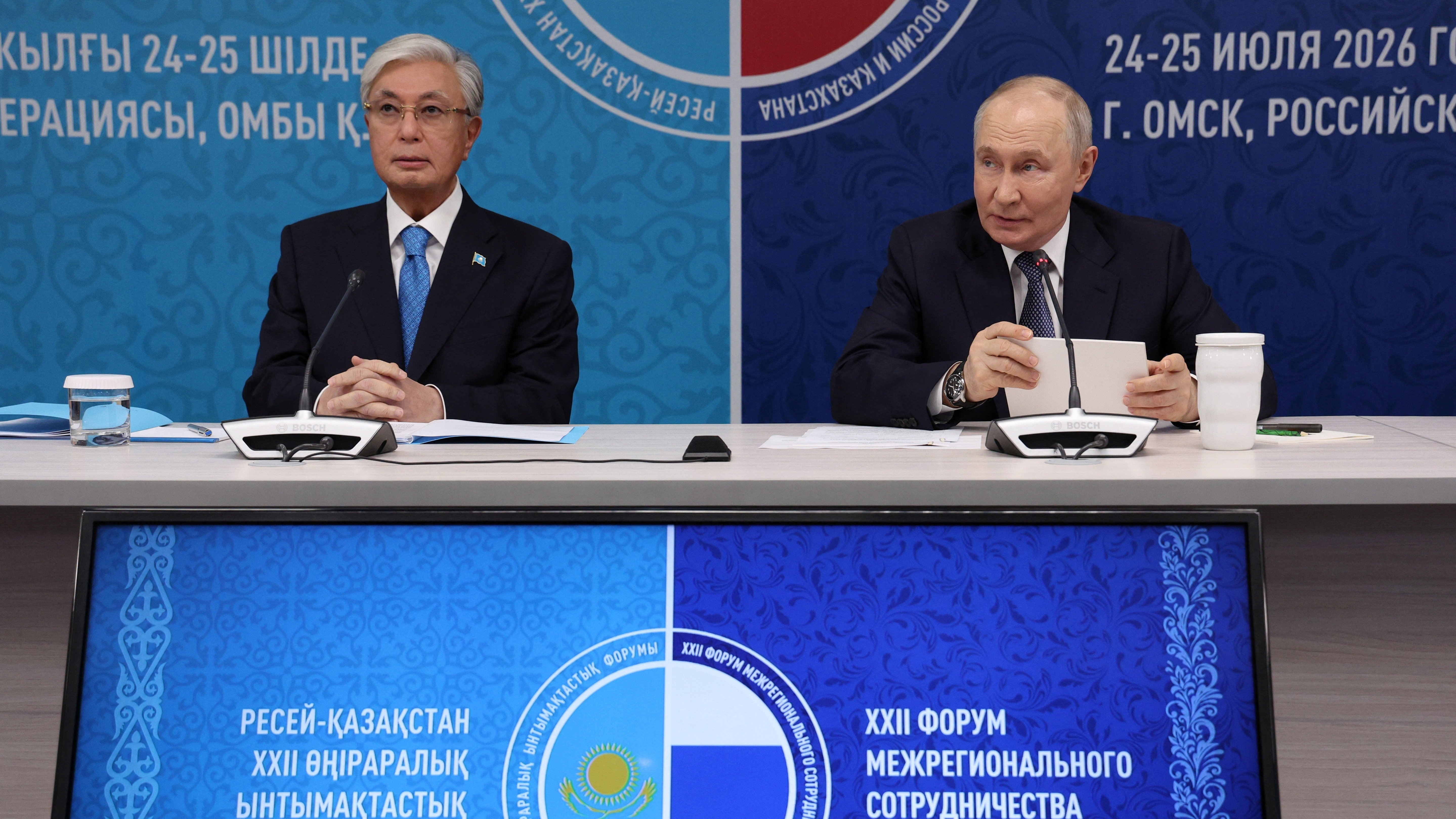 Kazakistan Cumhurbaşkanı Tokayev, Putin ile görüştü. Ukrayna'da "İstanbul müzakerelerine dönülsün" önerisi