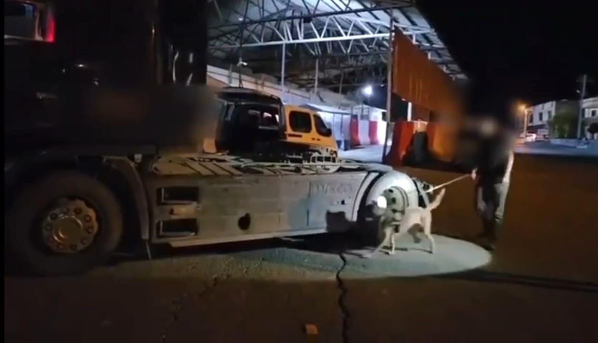 Şırnak'ta zehir yüklü tır uygulama noktasında yakalandı