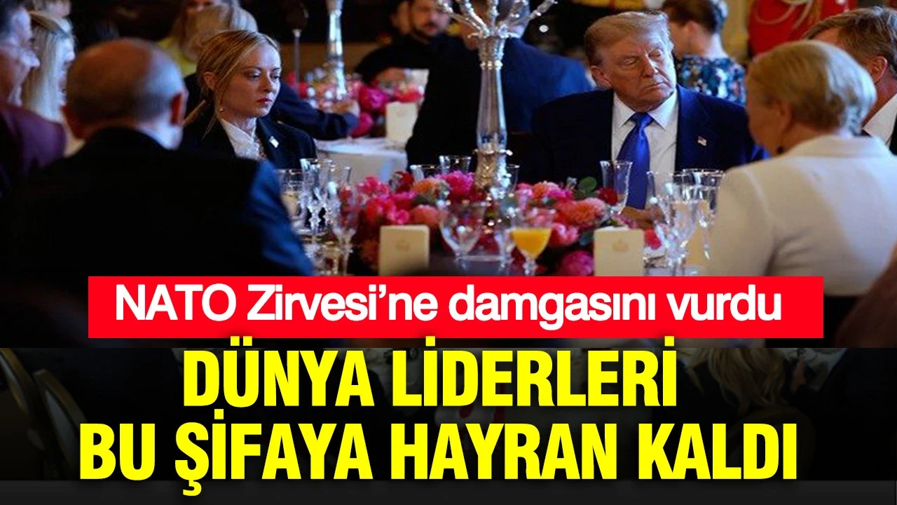 Dünya liderleri bu şifaya hayran kaldı: NATO Zirvesi’ne damgasını vurdu