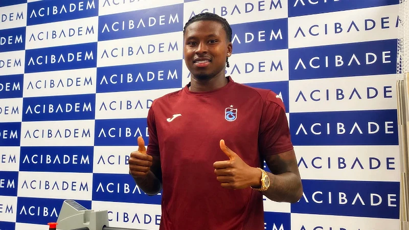 Trabzonspor'da Cabral sağlık kontrolünden geçti