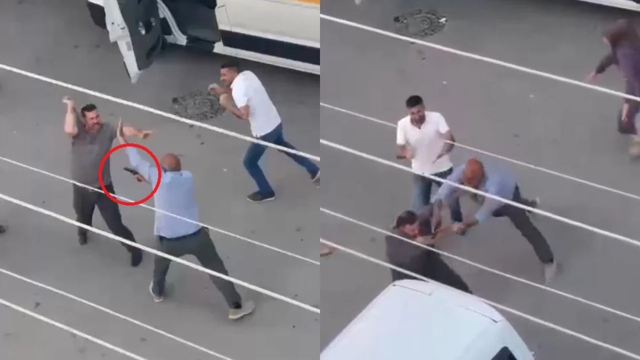 'Park yeri' kavgasında kurusıkı tabanca ateşlendi; 2 tutuklama