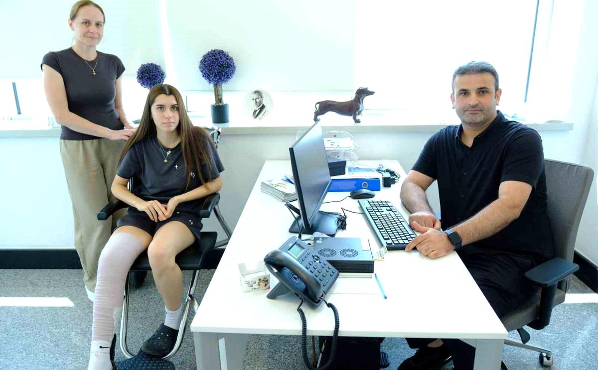İngiltere'den gelen genç sporcuya Mersin'de başarılı operasyon