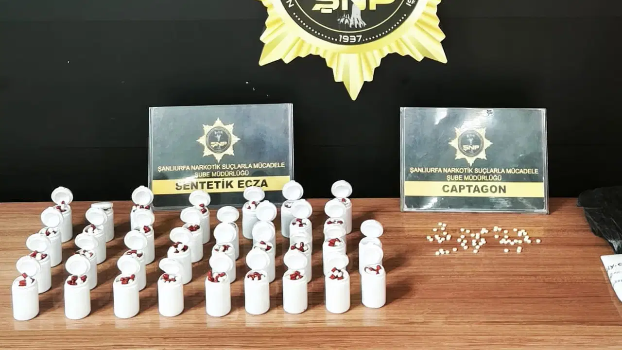 Ekiplerden Şanlıurfa'da 'uyuşturucu' operasyonu: 3 tutuklama