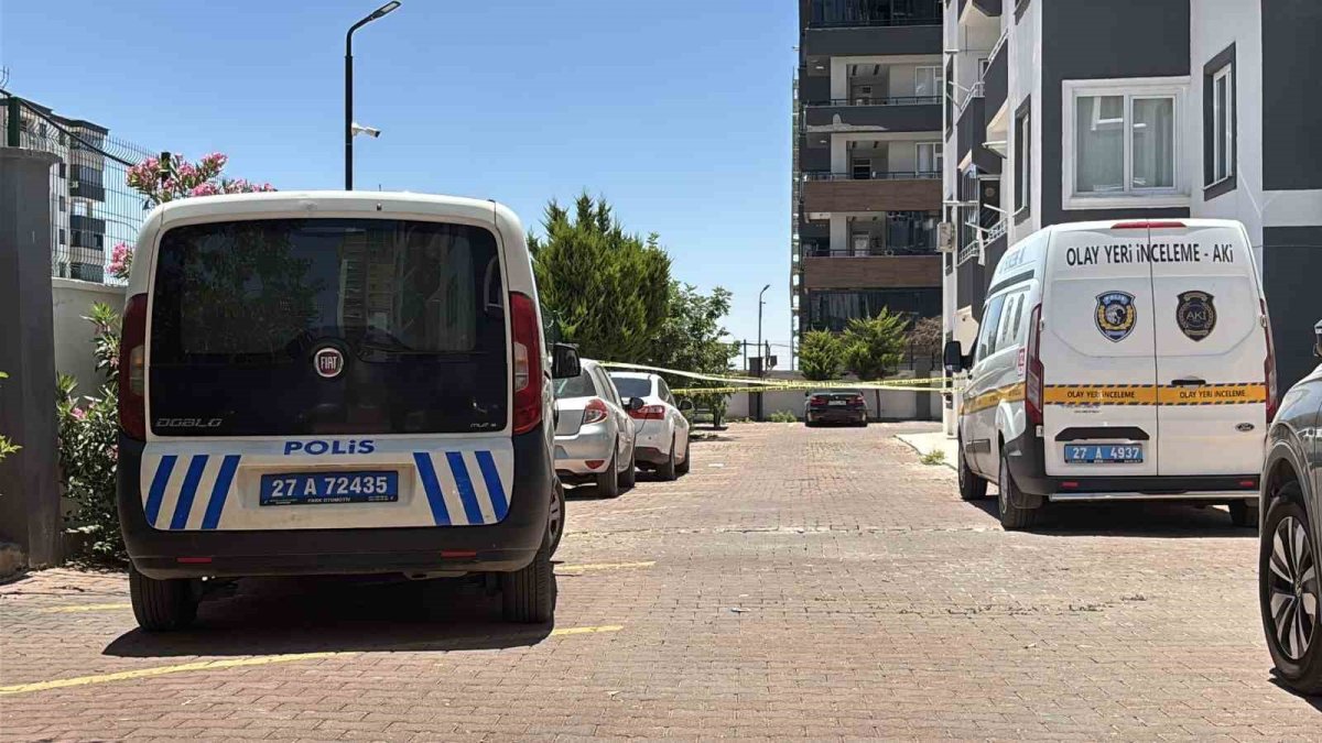 Kucağında çocuğuyla sekizinci kattan atladı
