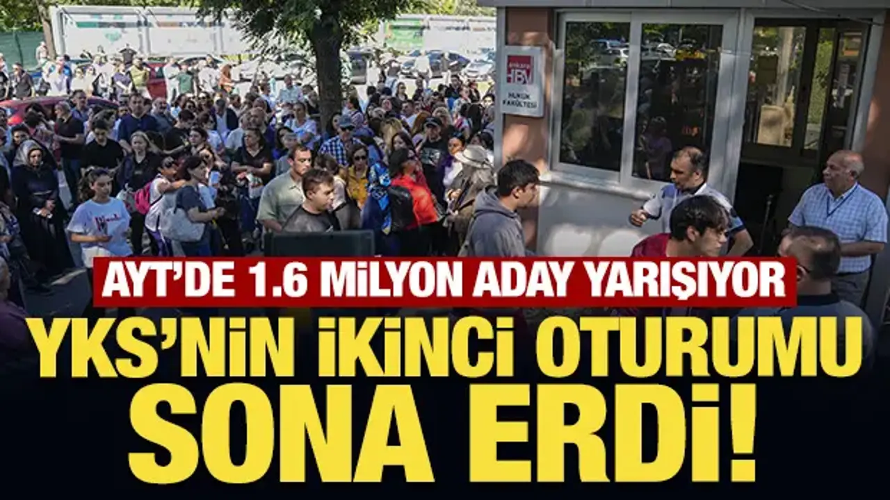 YKS'de ikinci oturum sona erdi! AYT'den sonra sıra YDT'de!
