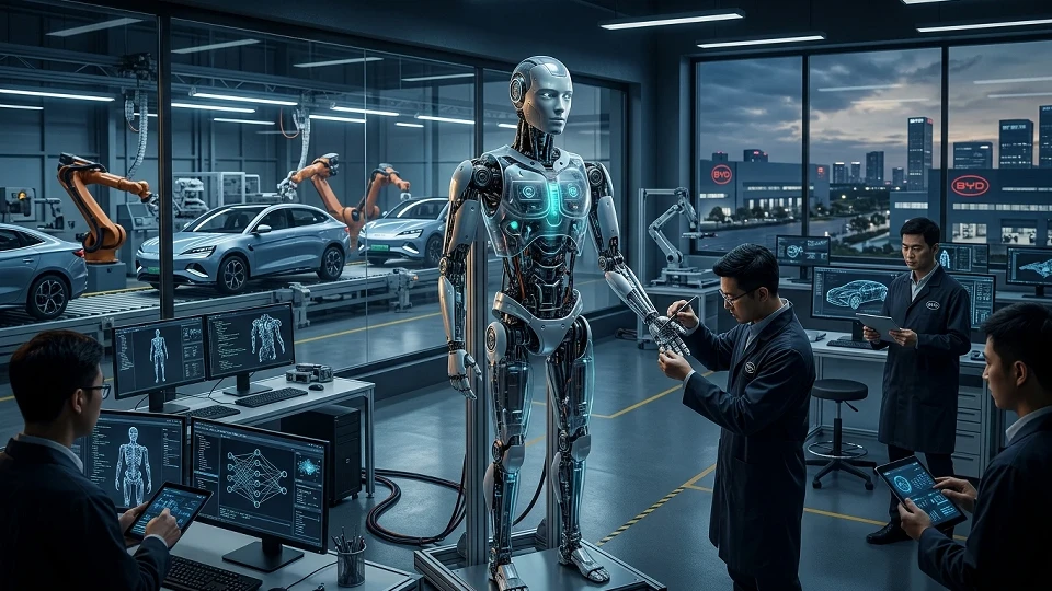 Çinli otomotiv devi BYD insansı robot pazarına giriyor: Araç bayilerinde satılacak | EKONOMİ HABERLERİ