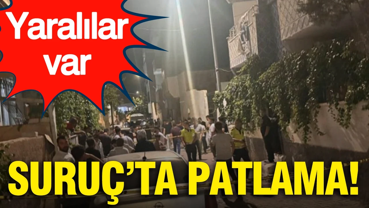 Suruç’ta patlama: Yaralılar var