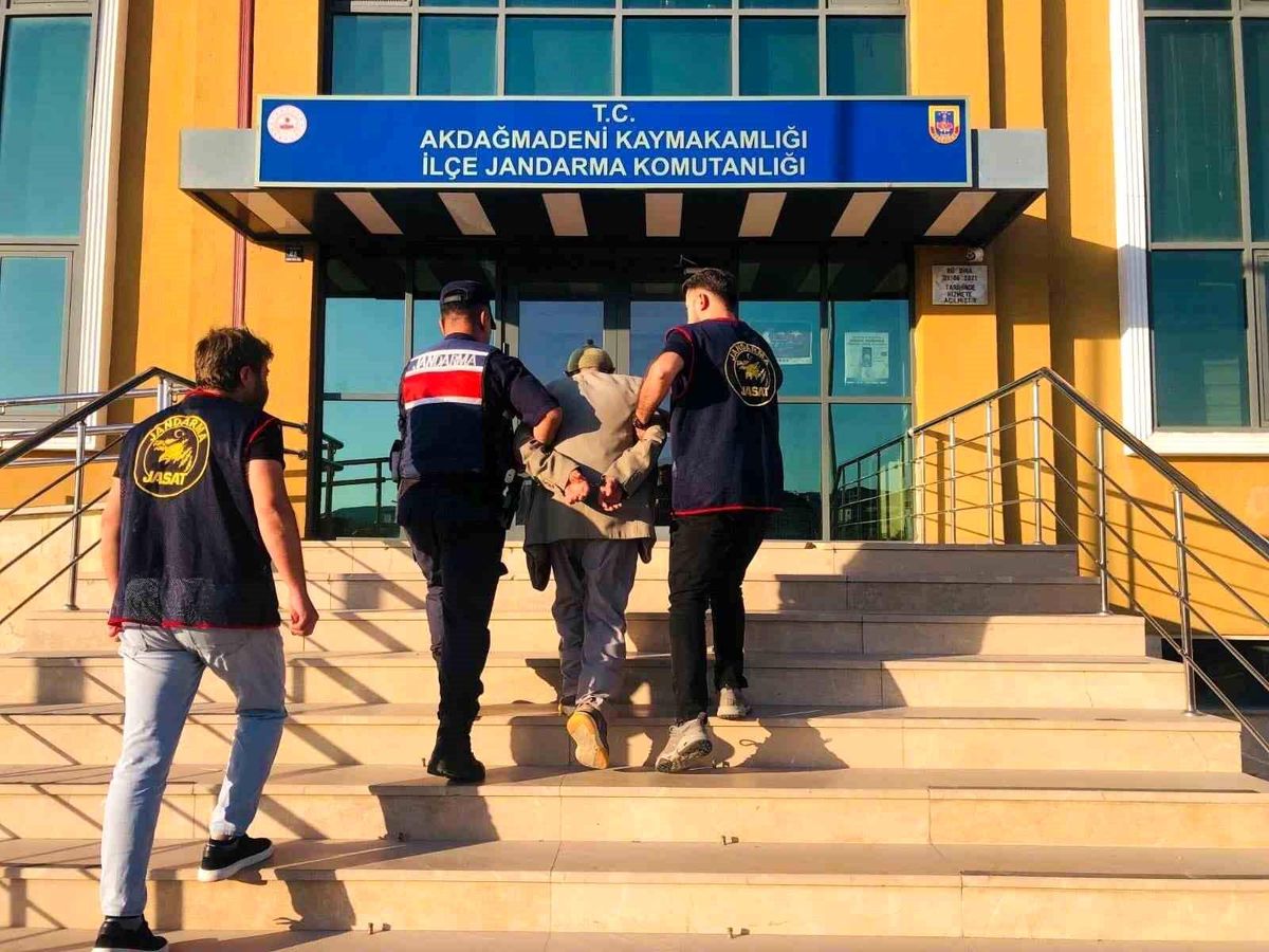 Yozgat'ta kesinleşmiş 23 yıl hapis cezası olan firari hükümlü yakalandı
