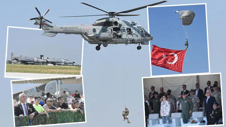 Gökyüzünde Çelik Kanat'ların gövde gösterisi! İzmir'de 'Gençlik ve Havacılık Festivali' başladı