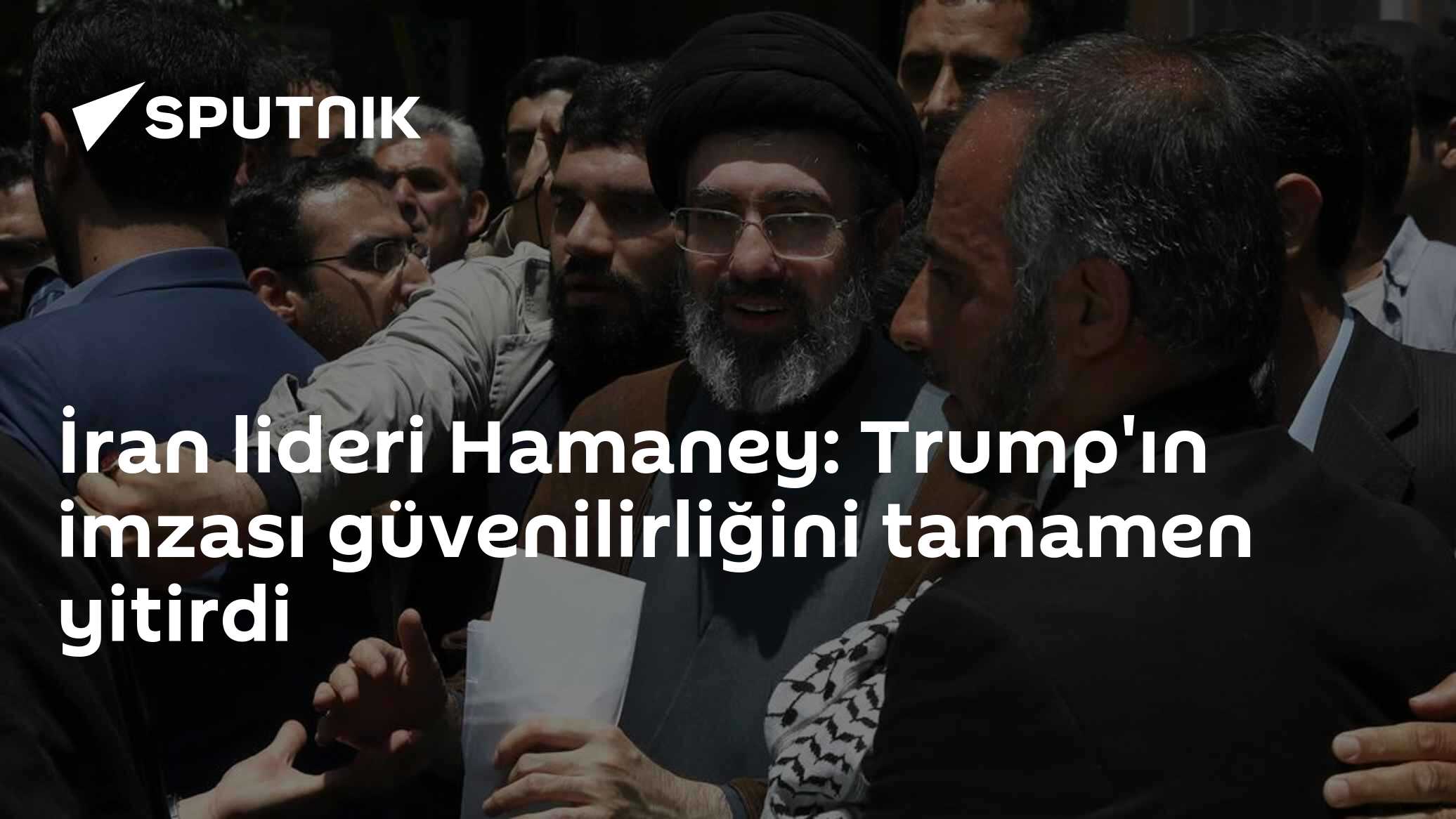 İran lideri Hamaney: Trump'ın imzası güvenilirliğini tamamen yitirdi