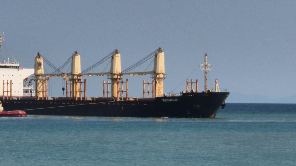 Tekirdağ açıklarında 169 metrelik kuru yük gemisi karaya oturdu
