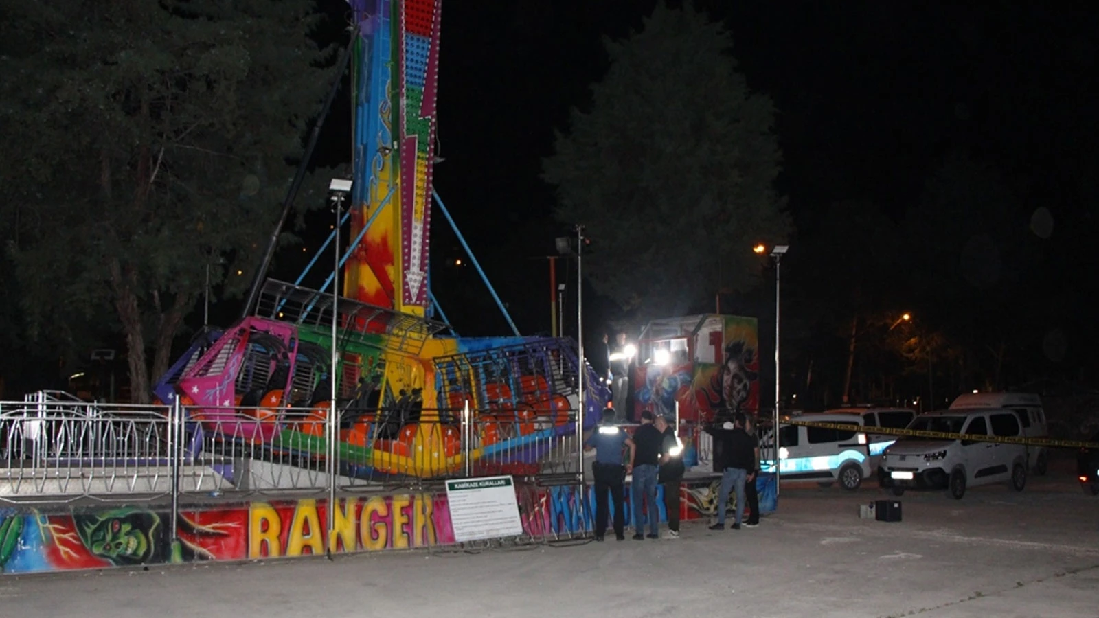 Amasya'da feci olay! Lunaparkta 'ranger'ın çarptığı işçi hayatını kaybetti