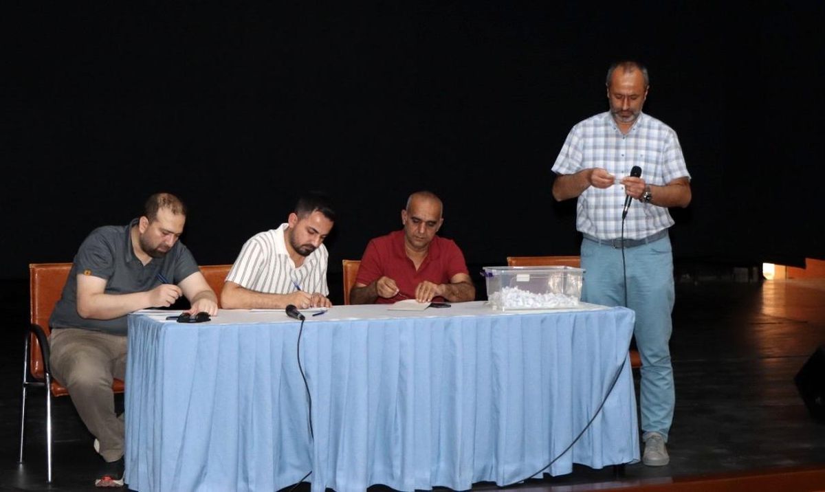 Kahta'da 200 kişilik İUP kurası çekildi