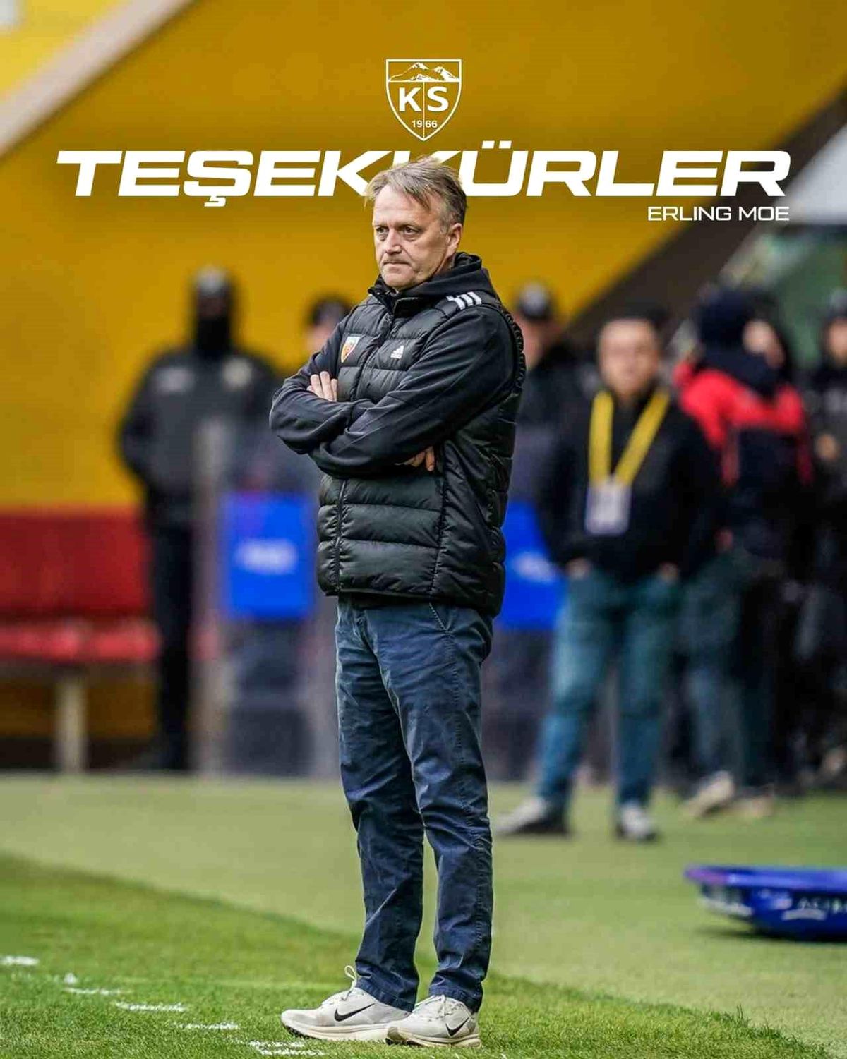 Kayserispor'da Erling Moe'nin görev süresi sona erdi
