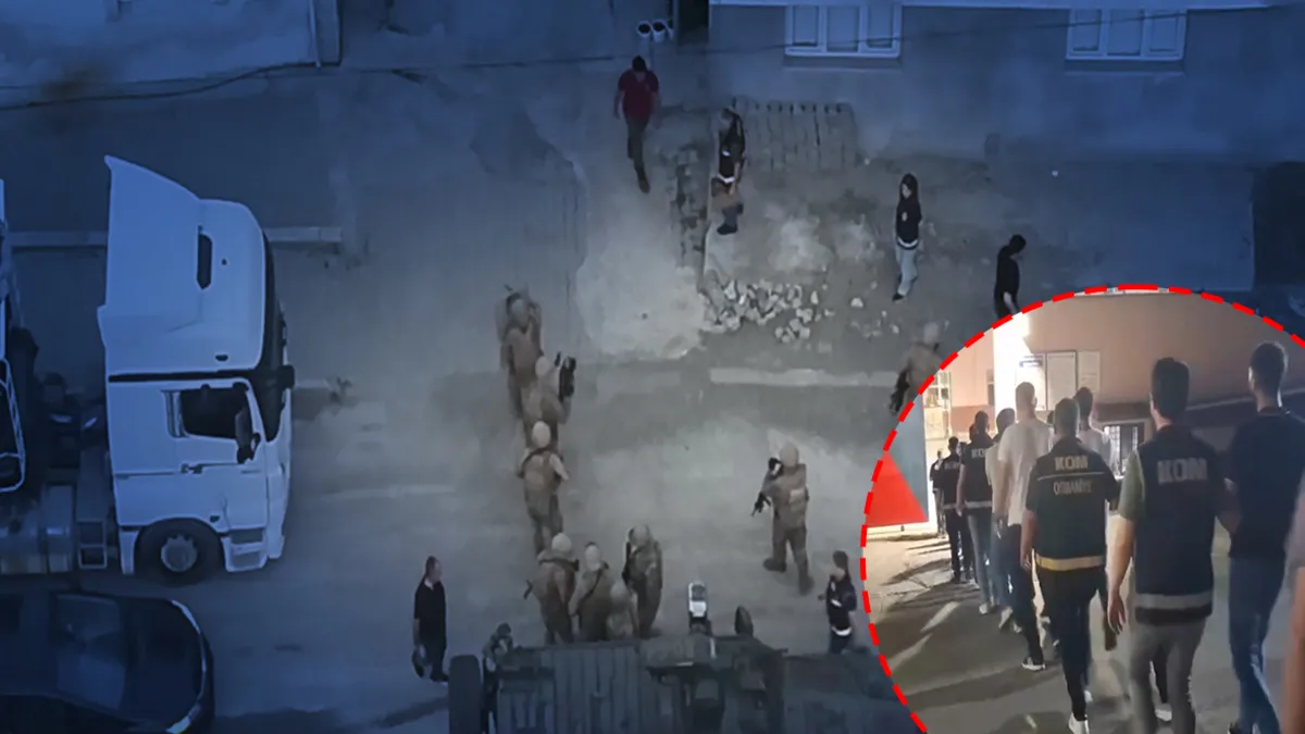 Osmaniye merkezli 3 ilde organize suç örgütlerine operasyon: 25 tutuklama