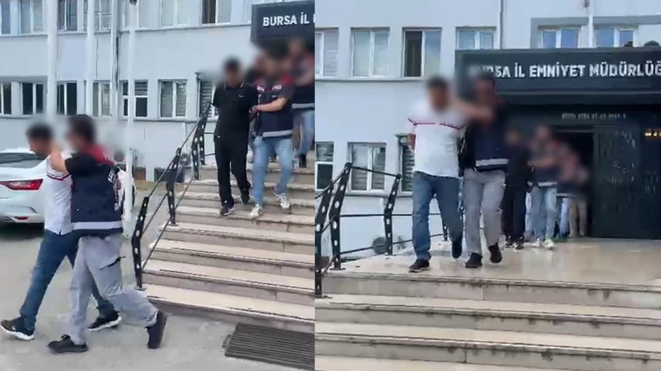 Polis arkadaşı gibi davrandı: 4 şüpheli suçüstü yakalandı