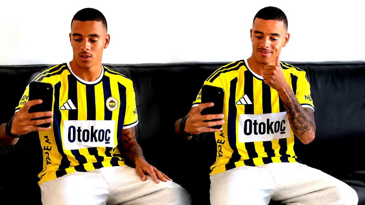 Mason Greenwood, Fenerbahçe'de! Çubuklu formayla ilk mesajını verdi