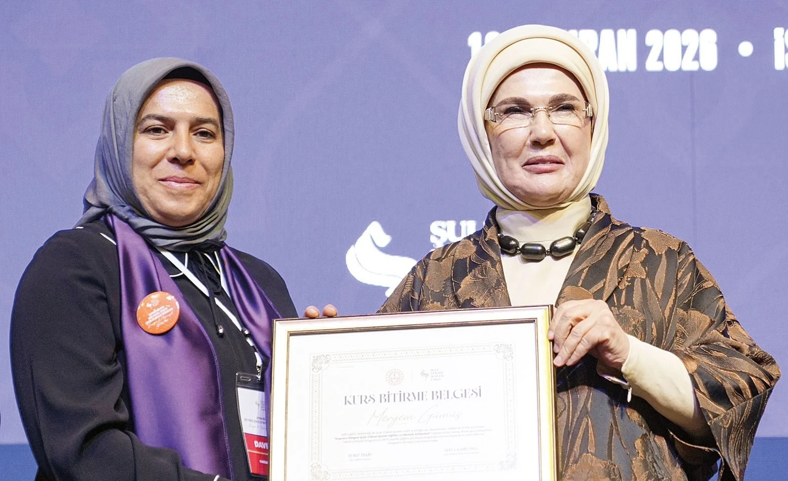 Emine Erdoğan: 32 atölyede kadınlarımız meslek ediniyor