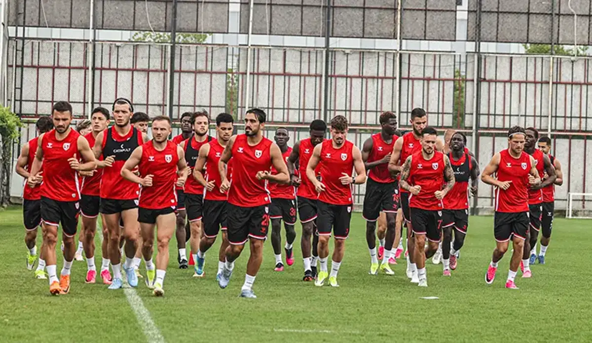 Samsunspor, yeni sezon hazırlıklarını sürdürdü