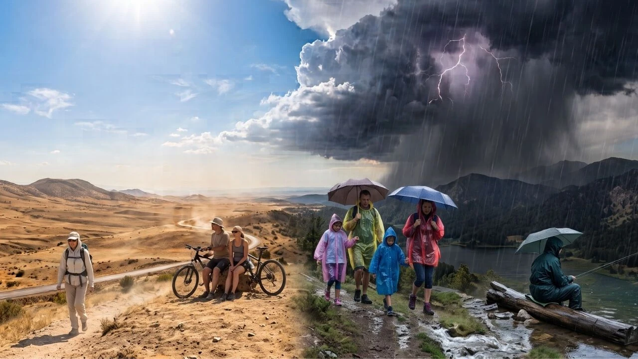 Meteoroloji duyurdu: Sağanak geliyor, sıcaklıklar artıyor