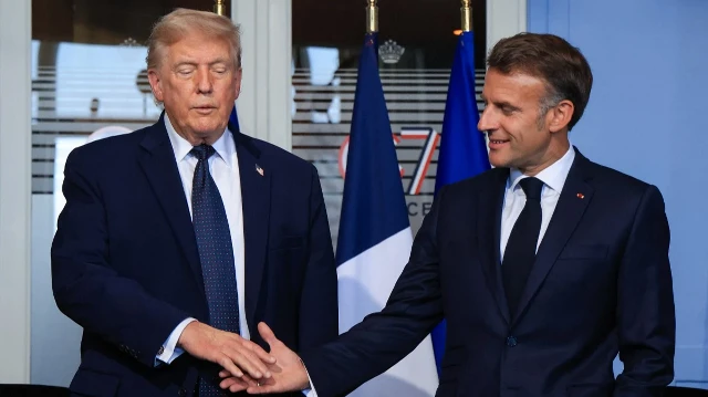 G7 öncesi Evian'da soğuk rüzgarlar: Trump ve Macron arasındaki 'diplomatik güç savaşı' kameralara yansıdı