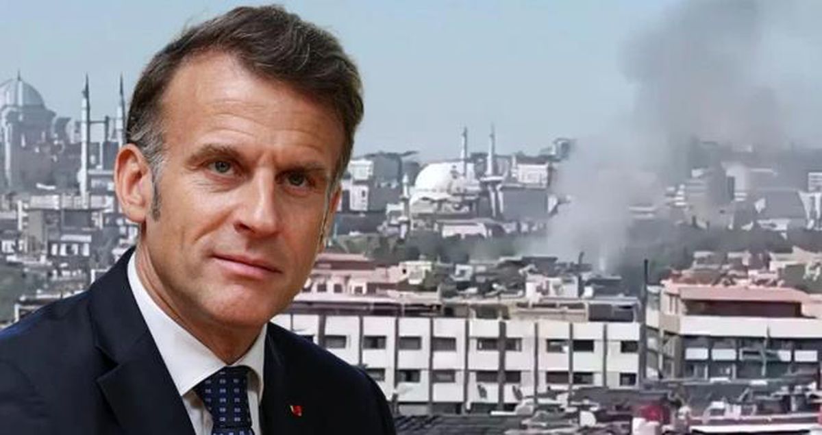 Macron'un kaldığı otelin yakınında patlama mı oldu, kim yaptı? Son dakika...