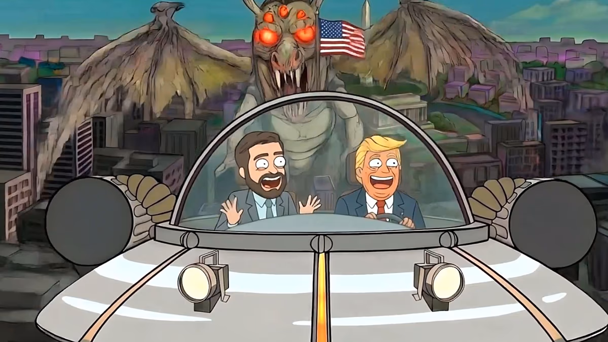 Beyaz Saray'ın Donald Trump'lı Rick and Morty yapay zekâ parodisi tepki çekti