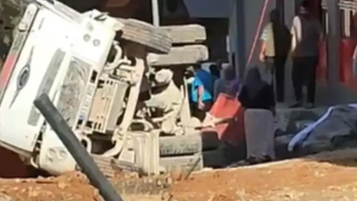 Freni boşalan kamyonun altında kalan kız çocuğu öldü