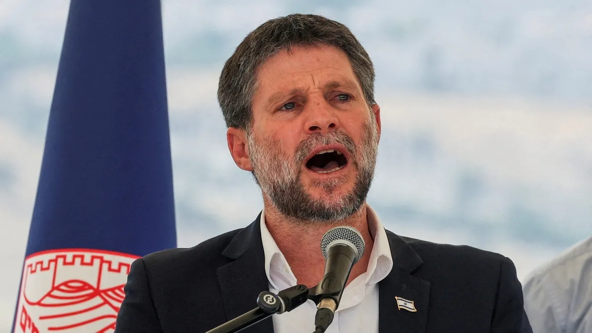 İstenmeyen adam Bezalel Smotrich! Fransız topraklarına giremeyecek