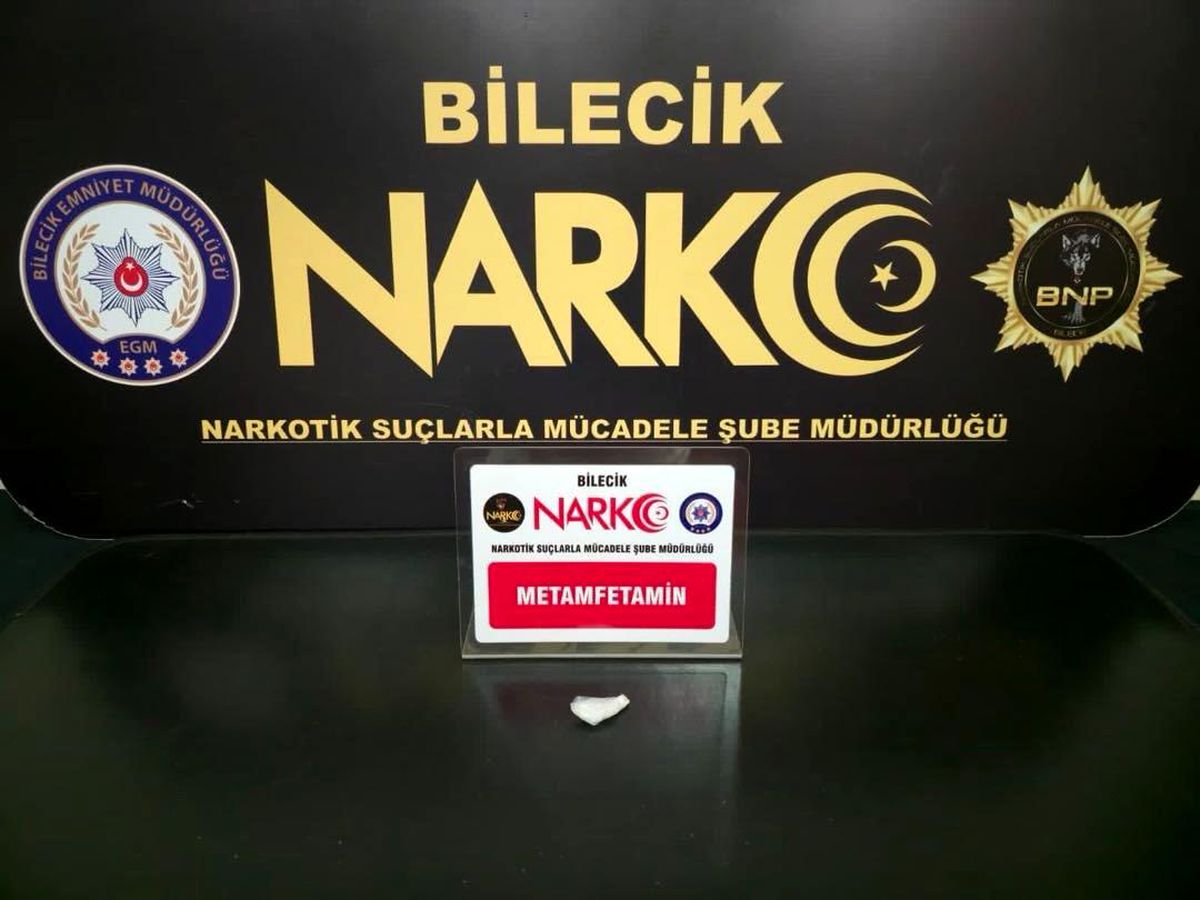 Bilecik'te uyuşturucu operasyonu: 1 gözaltı