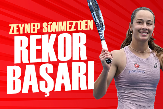 Zeynep Dönmez rekor kırdı