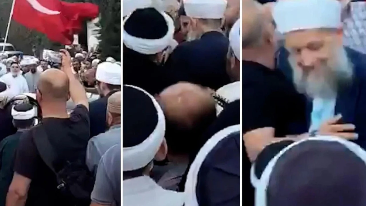 Tahliye edilen Yusuf Ziya Gümüşel, tekbirler eşliğinde kahraman gibi karşılandı