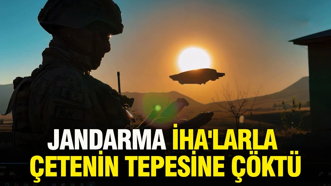 Jandarma İHA'larla çetenin tepesine çöktü: Çobanları gasp eden 4 kişi gözaltına alındı
