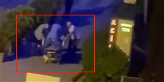 Kadın doktordan sedye üzerinde hayat kurtaran müdahale
