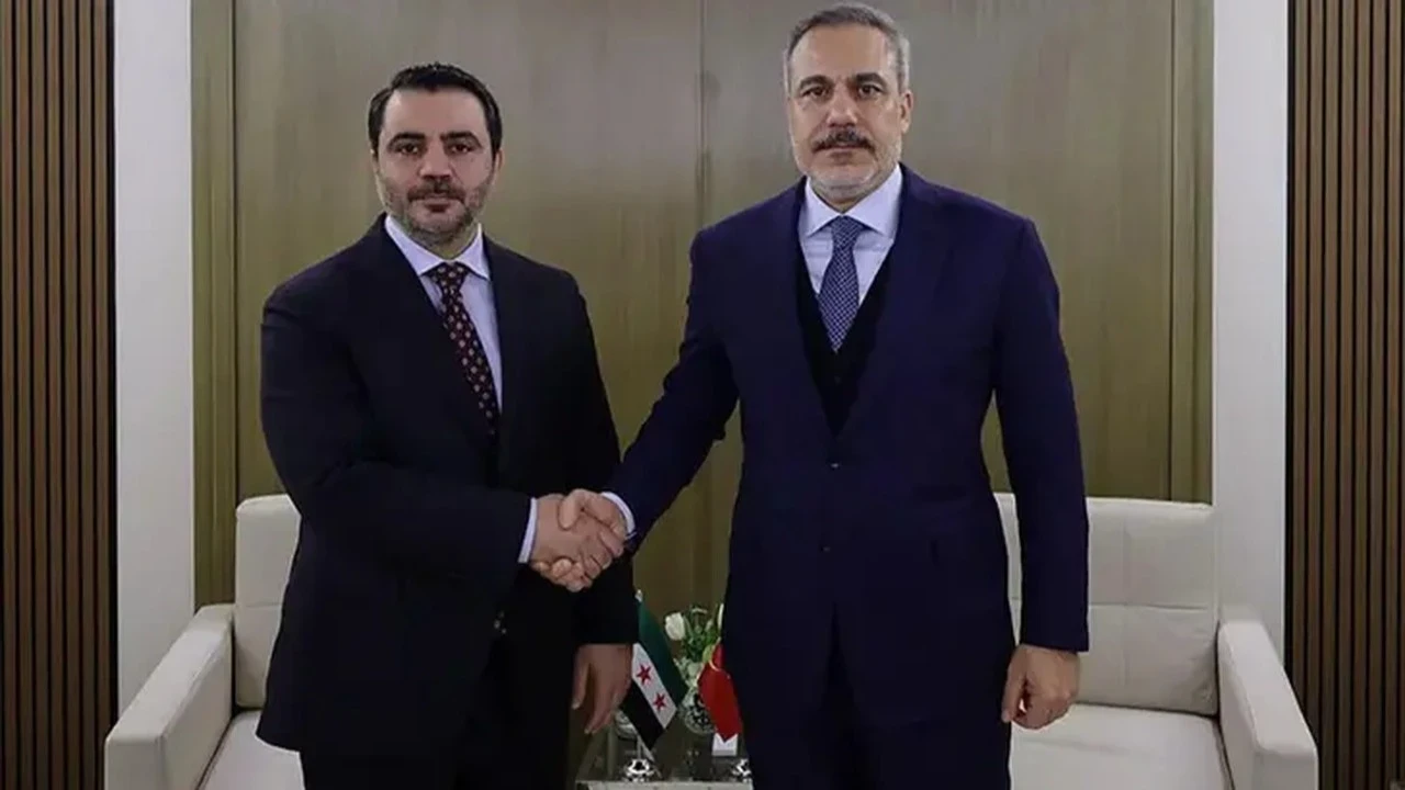Hakan Fidan, Suriyeli mevkidaşıyla görüştü