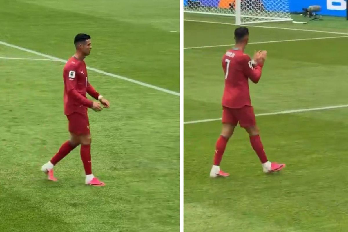 Ronaldo'ya bir şok da tribünden! Demokratik Kongolular hiç acımadı bile