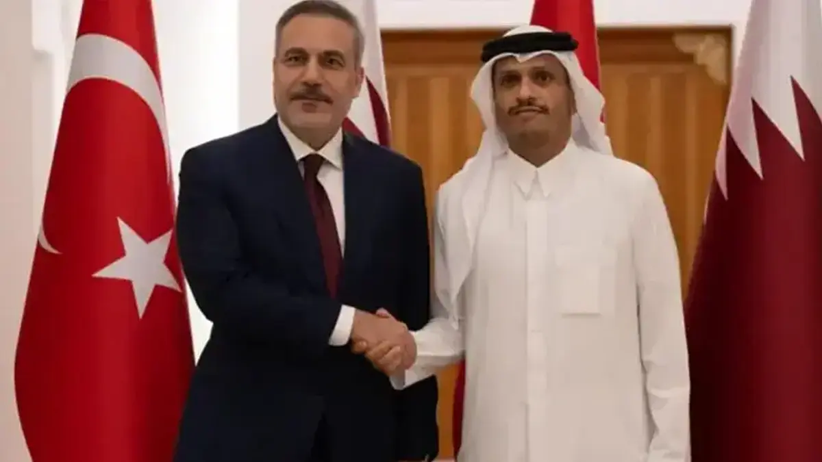 Dışişleri Bakanı Hakan Fidan Al Sani ile görüştü
