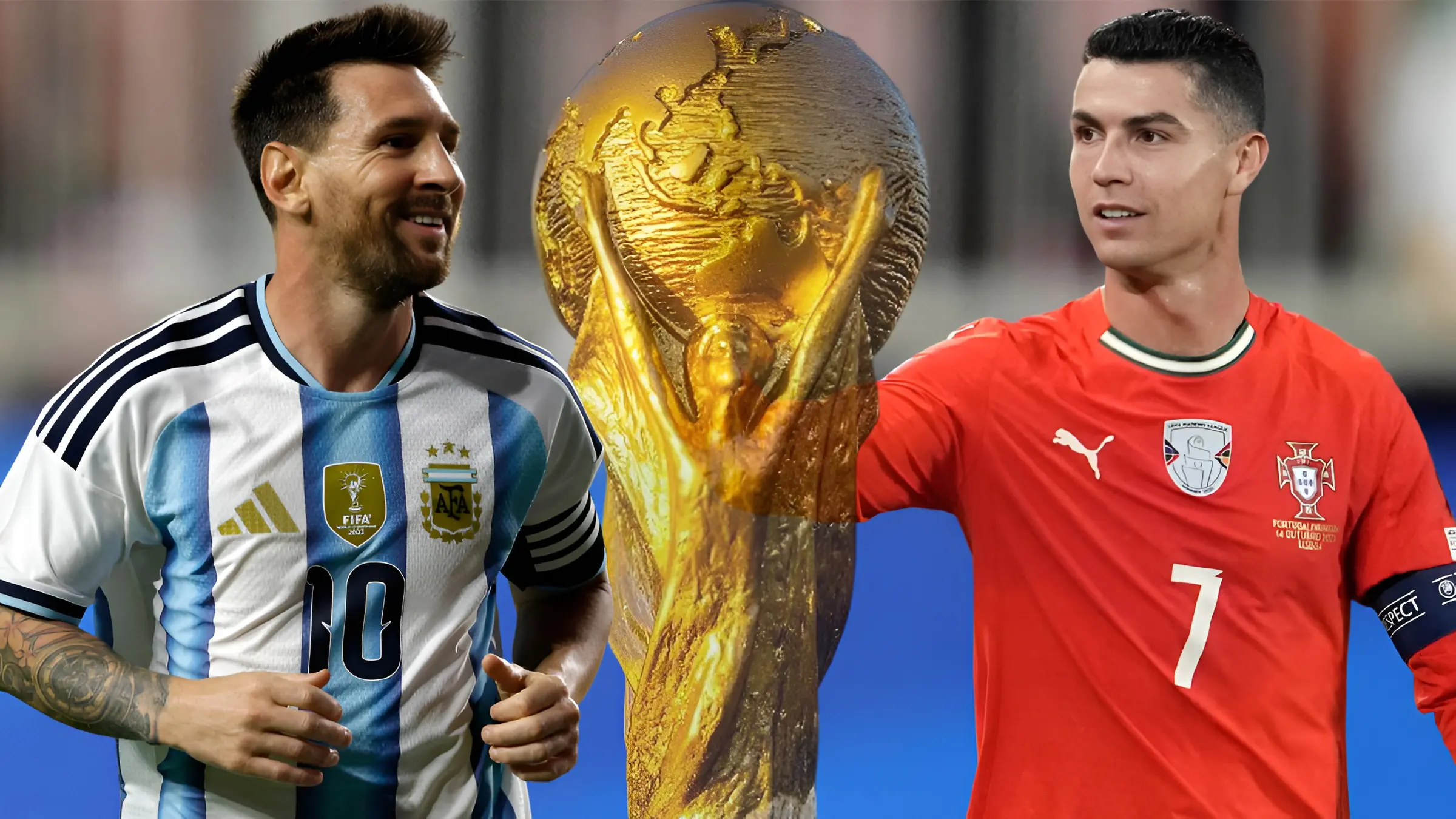 Son dans son Dünya Kupası! Lionel Messi ve Cristiano Ronaldo'dan tarihi rekor