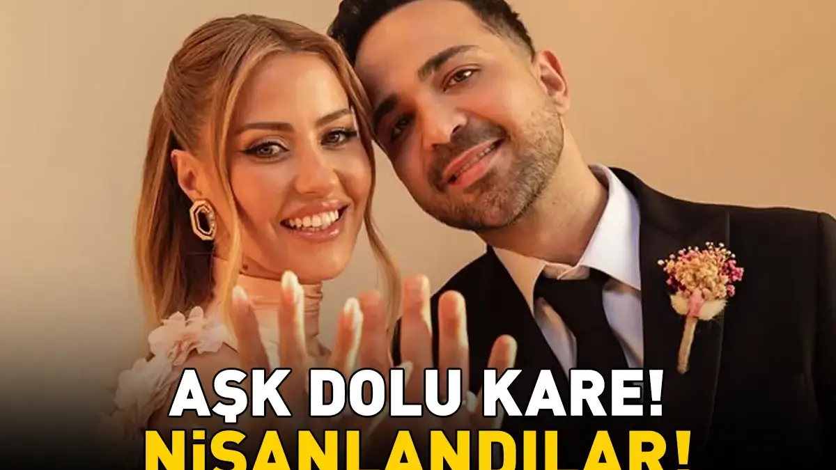 NİŞANLANDILAR! Derya Uluğ ile Asil Gök'ün mutlu günü