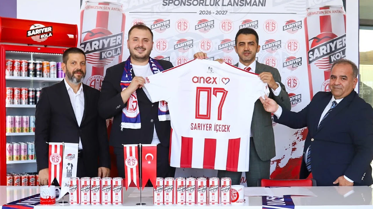 Sarıyer Kola, Antalyaspor’un resmî içecek sponsoru oldu