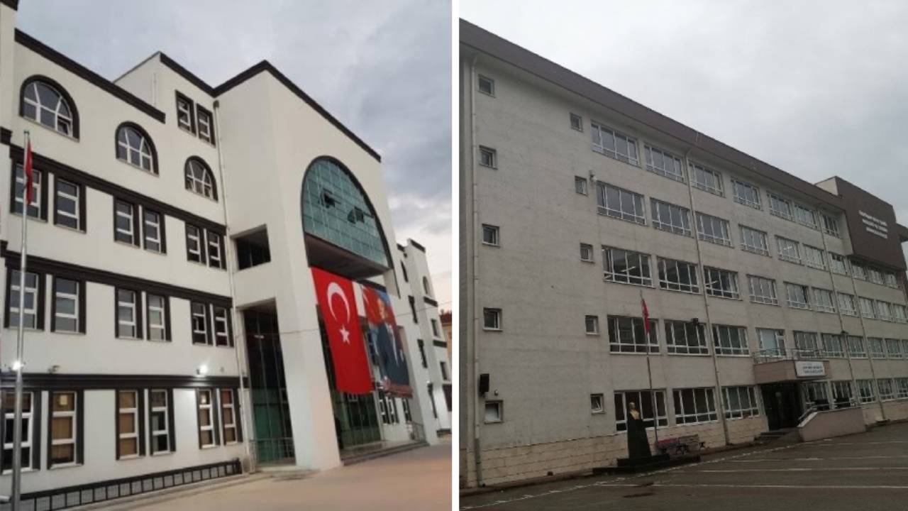 Yüzlerce öğrencili okula fiili kapama