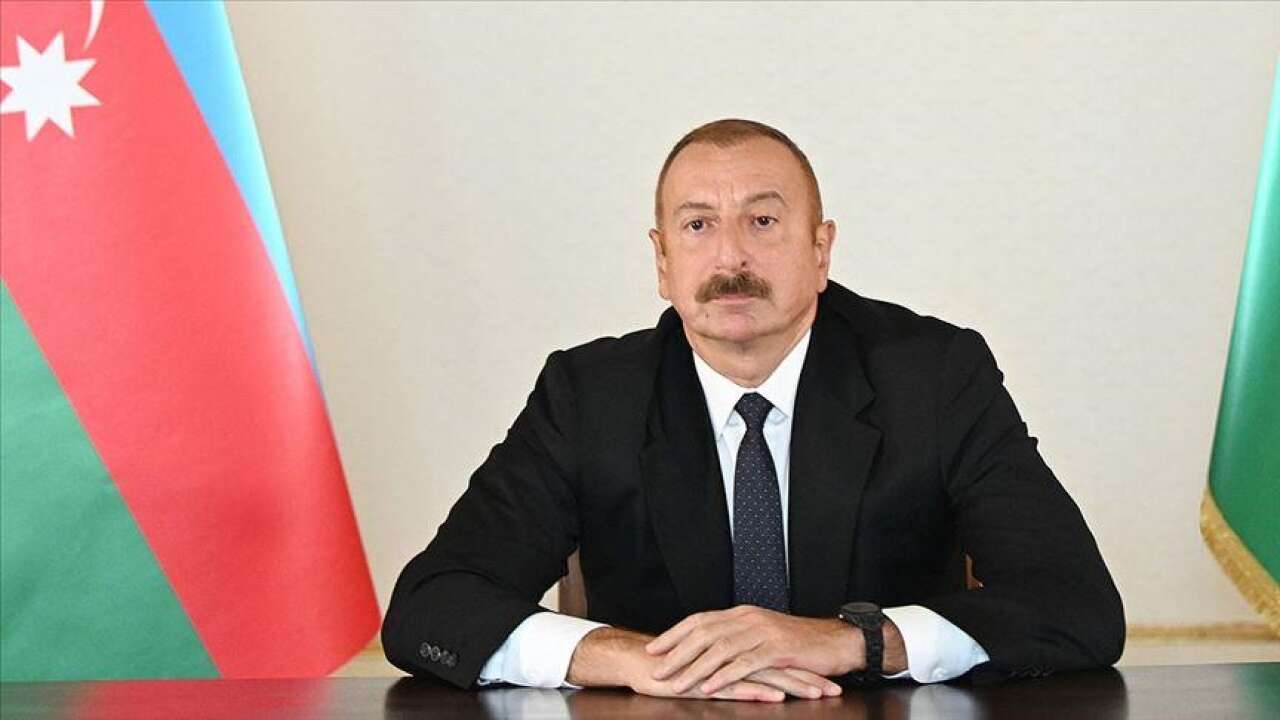 Azerbaycan Cumhurbaşkanı Aliyev, İran Meclis Başkanı Kalibaf'ı kabul etti