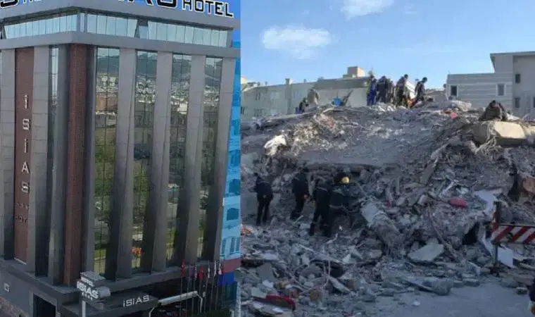 Depremde yıkılan İsias Otel tazminat davasında bilirkişi raporu: Kamu kurumları yüzde 28 kusurlu