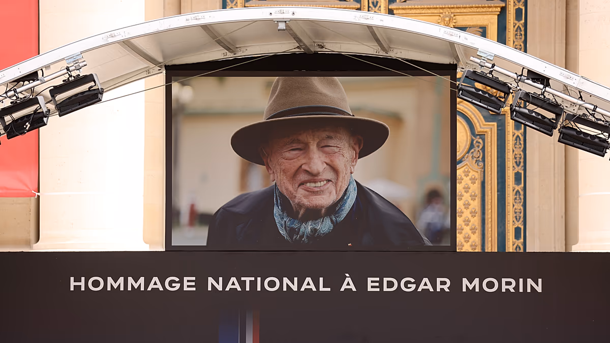 Edgar Morin’e saygı: Macron “evrensel bir hümanist”i selamladı