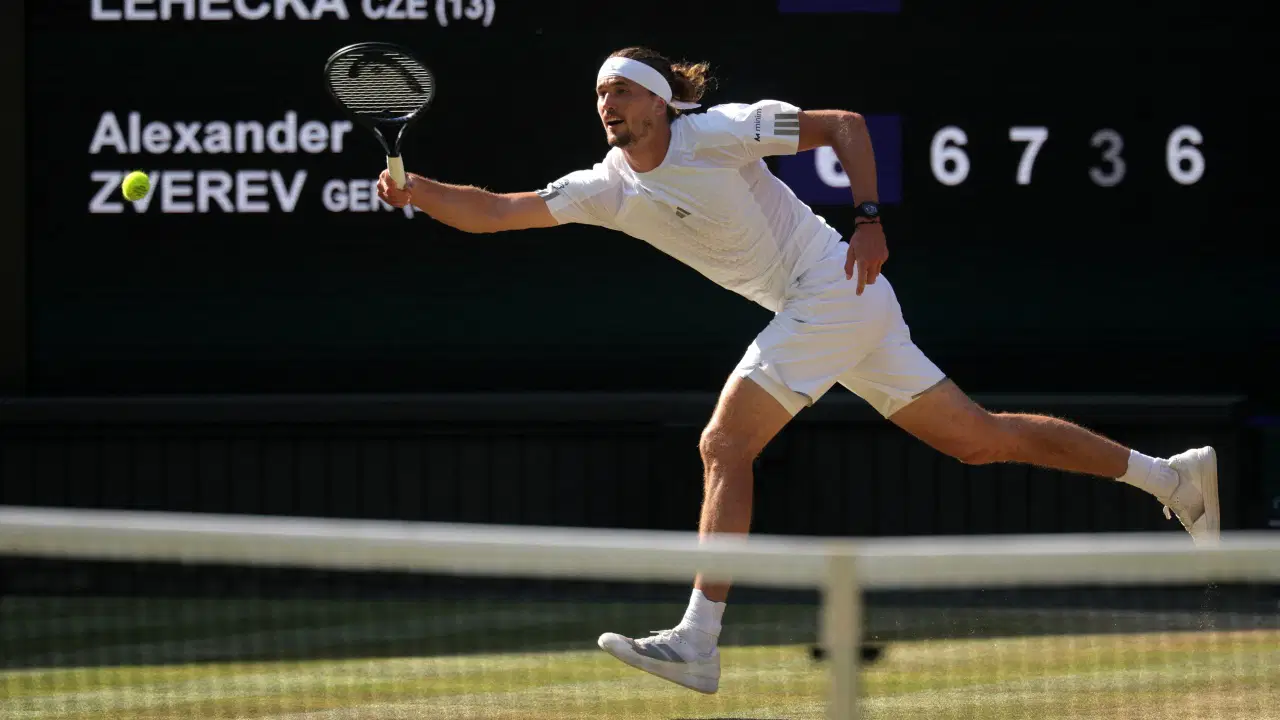 Alexander Zverev Wimbledon'da çeyrek finalde!